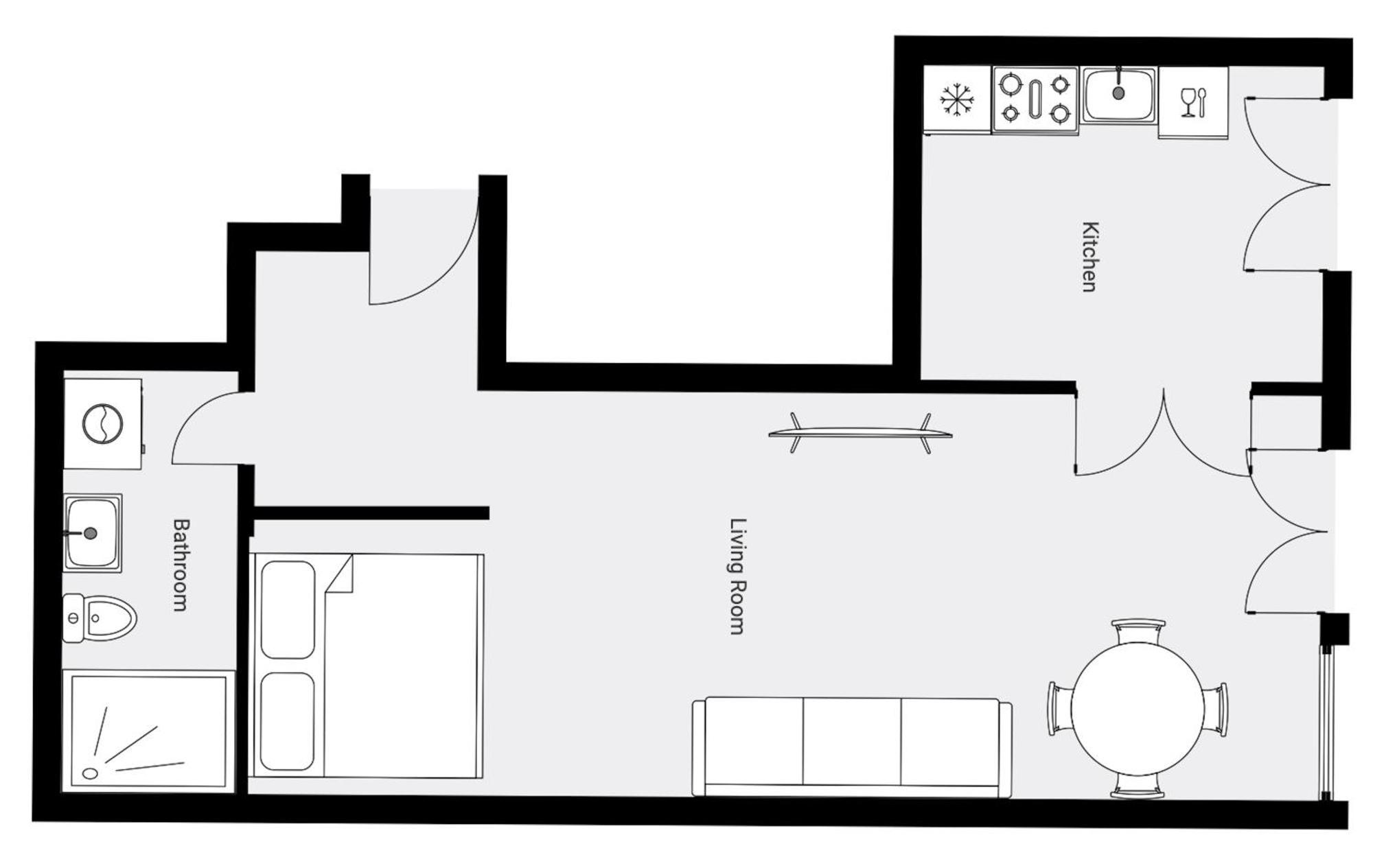 Queens Courtyard By Daniel&jacob's Lejlighed *